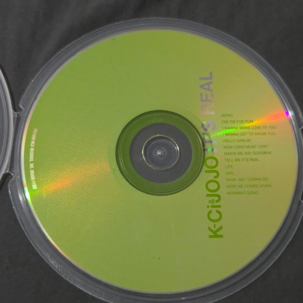 Vtg 1999 K-Ci & Jojo It's Real CD Jodeci